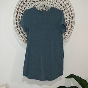 Mod Boutique green tshirt dress size small